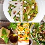 Healthy And Tasty Italian Food Collage Stock Photo