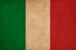 Italy Flag Drawing ,grunge And Retro Flag Series Stock Photo