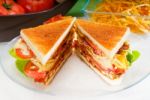 Club Sandwich Stock Photo