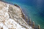 Walchensee Lake In Bavaria, Germany Stock Photo