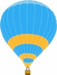 Hot Air Balloon Illustration Isolated Stock Photo