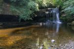 View Of Cauldron Force At West Burton In The Yorkshire Dales Nat Stock Photo