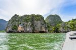 Tham Lod Cave Phang Nga Bay Stock Photo