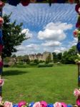 View Of Hever Castle On A Sunny Summer Day Stock Photo