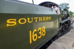 U Class Locomotive At Sheffield Park Station Stock Photo