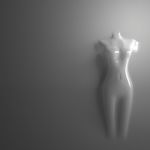 3d Low Relief Of Women Figure Stock Photo