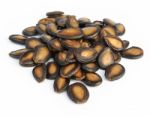 Black Melon Seeds Stock Photo