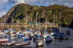 Ilfracombe, Devon/uk - October 19 : View Of Ilfracombe Harbour O Stock Photo