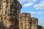 Mor Hin Khao The Stonehenge Of Thailand Stock Photo