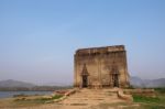 Old Buddha In Ancient Temple Stock Photo