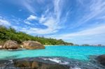 Summer Sea In Thailand Stock Photo