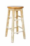 Old Stool Stock Photo