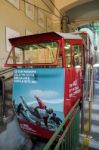 Funicular Railway In Bergamo Stock Photo