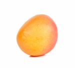 Ripe Mango Isolated On The White Background Stock Photo