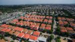 Aerial View Of Home Village In Thailand Use For Land Development And Property Real Estate Business Stock Photo