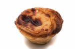 Famous Portuguese Egg Pastry Tart Stock Photo