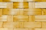 Woven Bamboo Panel Stock Photo