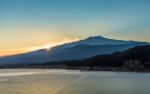 Mount Etna And Its Landscapes Stock Photo