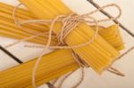 Bunch Of Italian Pasta Type Stock Photo