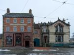 Stanley, County Durham/uk - January 20 : Old Bank At The North O Stock Photo