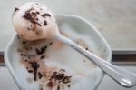 Hot Cup Of Cocoa Drink Stock Photo