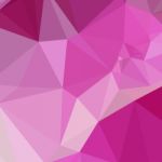 Fashion Fuchsia Pink Abstract Low Polygon Background Stock Photo