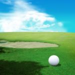 Golf Course Stock Photo