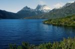 Cradle Mountain In Tasmania Stock Photo