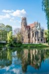 Saint Johns Protestant Church In Stuttgart, Germany Stock Photo