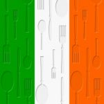 Irish Food Means Euro Cuisine And Restaurant Stock Photo