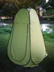 Bathroom Tents For Camper Wear Or Change Clothes Outdoor Stock Photo