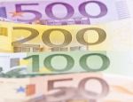 Euro Money Macro Stock Photo