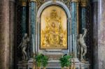 Interior View Of Verona Cathedral Stock Photo