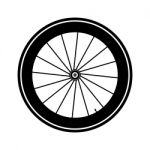 Bicycle Wheel  Illustration Stock Photo