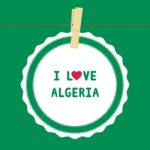 I Love Algeria4 Stock Photo