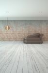 3d Rendering Interior Scene Stock Photo