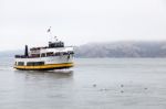 Harbor Emperor Arriving In San Francisco At Pier 39 Stock Photo