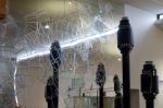 Interior Of The Millennium Centre In Cardiff Stock Photo