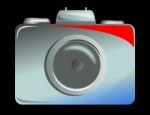 Camera Icon Retro Stock Photo