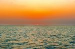 Sunset Over The Ocean In Galapagos Stock Photo