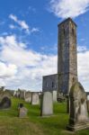 St Andrews Cathedral Ruins Stock Photo