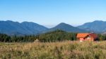 Bistrita, Transylvania/romania - September 18 : A Farm Near Bist Stock Photo