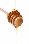 Honey Dipper Stock Photo