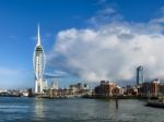 Spinnaker Building In Portsmouth Stock Photo