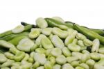 Broad Beans Stock Photo