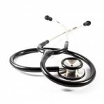 Black Stethoscope Stock Photo