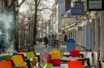 Tunbridge Wells, Kent/uk - January 5 : View Of The Pantiles In R Stock Photo