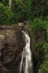 Natural Bridge Waterfall Stock Photo