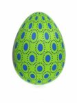 Green Easter Egg Stock Photo