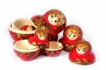 Russian Dolls Stock Photo